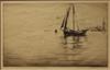 LEVON WEST Sailboat.